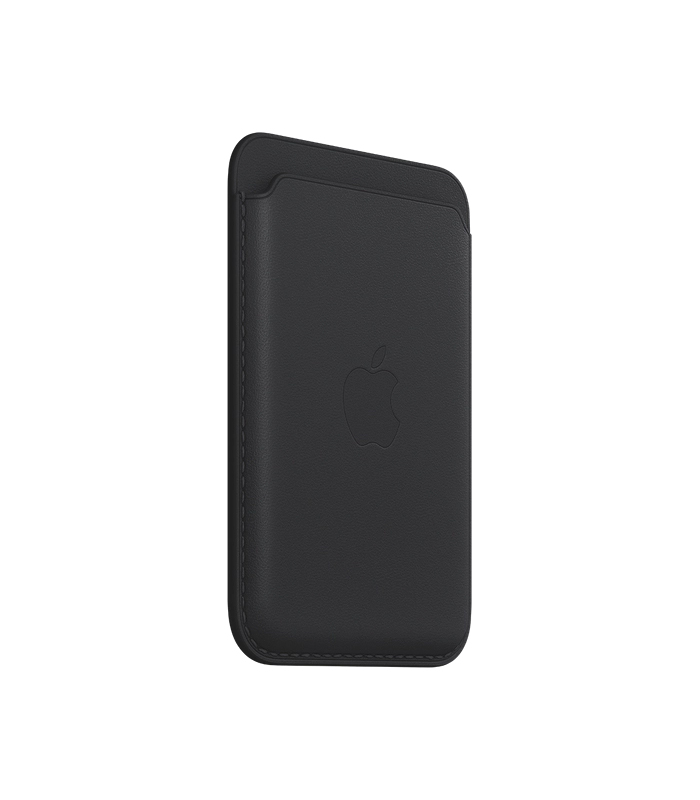 iPhone Leather Wallet Black - Image 2